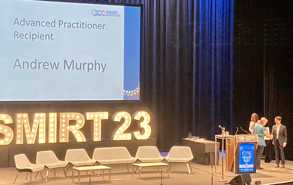 Congratulations <a href="/JMIRS1/">JMIRS</a> Associate Editor <a href="/murf1990/">Andrew Murphy</a> for his Advanced Practitioner award at #ASMIRT2023 🏆 🎉 👏