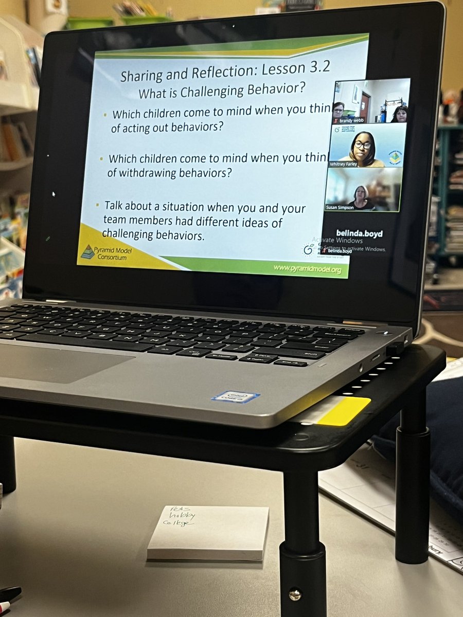 RCPS_EarlyLearn's tweet image. Pyramid Model consortium training
#pyramidmodel #pat #dph #TerrificTogether #thursdaymood