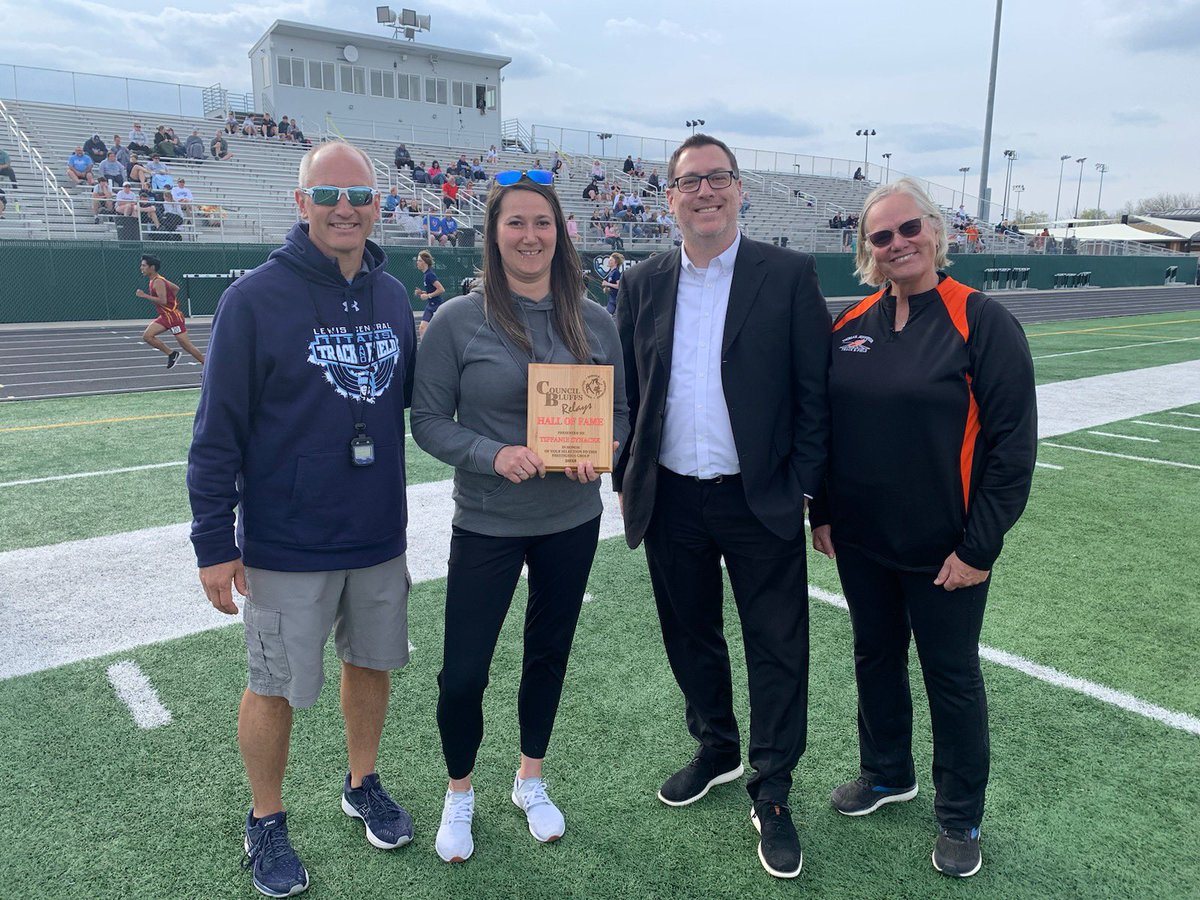 CBTJgirlstrack's tweet photo. Tiffanie Synacek , former TJ Track star, was inducted into the Hall of Fame today. We are so proud to call her a Jacket❤️ https://t.co/n5txmSp2gA