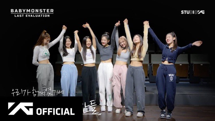 picbaemon's tweet photo. the 7 girls deserve to debut together, they worked so hard to get here, to pass evaluations, to realize their dream!
BABYMONSTER OT7! 🖤 https://t.co/d3DBXICO8n