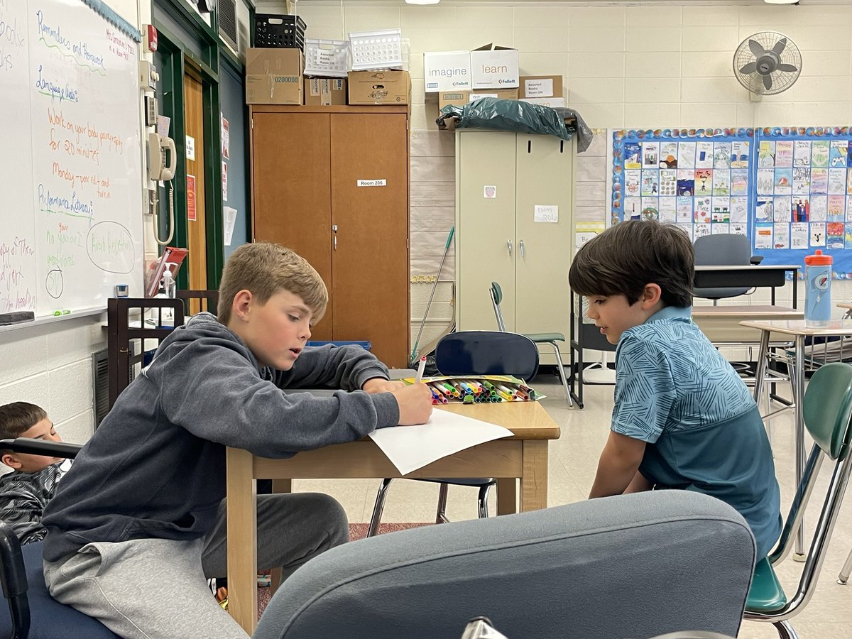 Team One loved having Jack and Sam be teachers today in LAL! #teamonederful #TakeYourChildToWorkDay <a href="/WPSEisenhower/">Eisenhower Middle School</a> <a href="/wyckoffschools/">wyckoff schools</a>