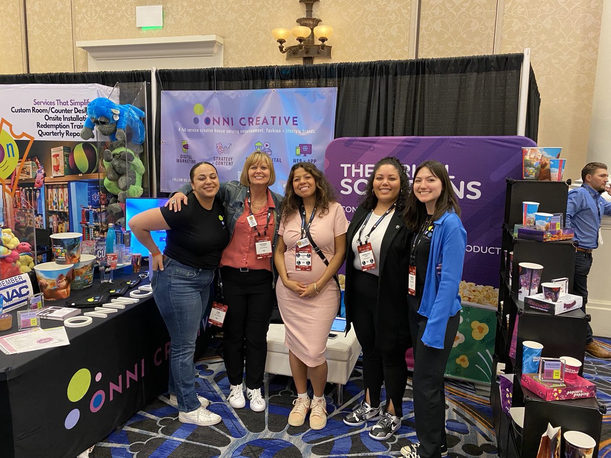 onni_creative's tweet photo. That’s a wrap on the CinemaCon tradeshow! Didn’t have a chance to talk to us? DM or email us at hello@onnicreative to learn how we’ll help your theatre drive traffic + boost ticket sales!

#CinemaCon #CinemaCon2023 #MovieTheater #MovieTheatre https://t.co/xHhcKYZQF1