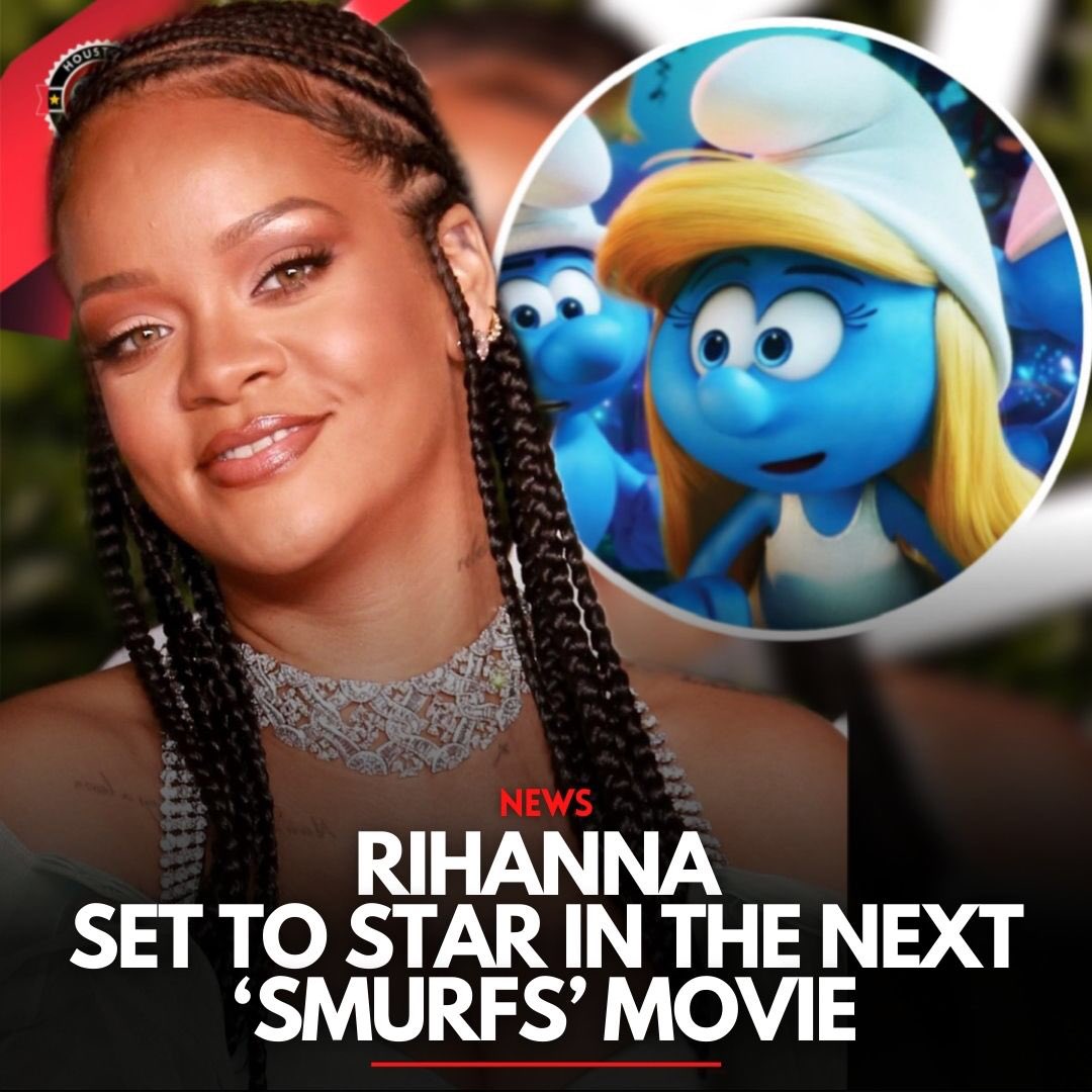 HoustonFilms's tweet photo. Rihanna Set to Star in Upcoming ‘Smurfs’ Movie. 

How Do You Feel About This? #smurfs https://t.co/mzYhN0rIYD