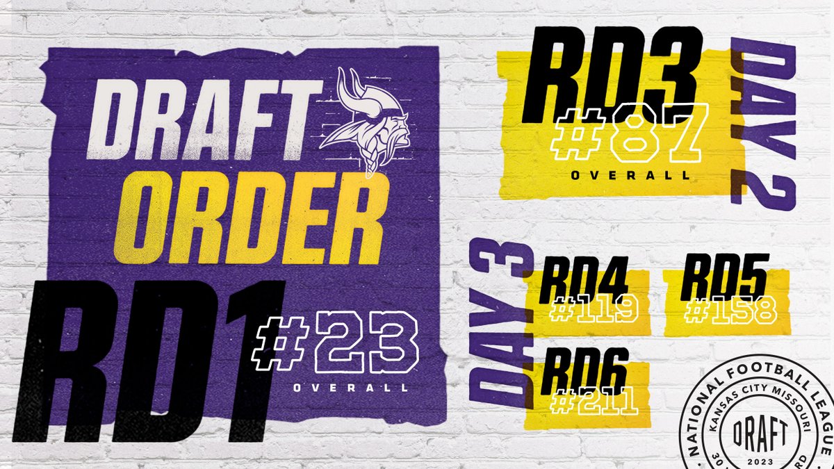 Let's do this #VikingsDraft.