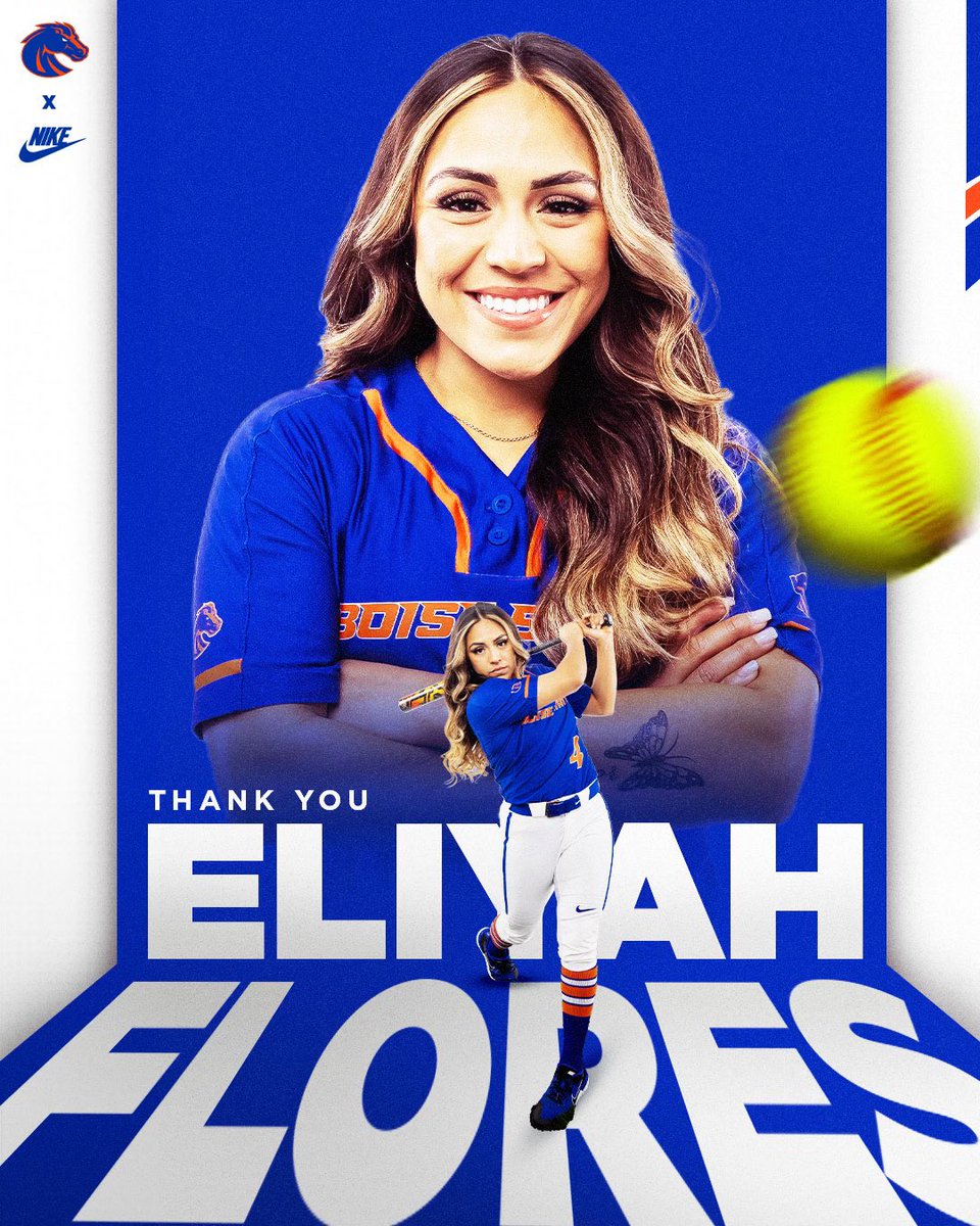 Eliyah Flores is a graduate student from Colton, California

Eliyah was a All-Mountain West First Team selection in 2022. She has started 87 games in her 2 seasons with the Broncos!

𝑻𝒉𝒂𝒏𝒌 𝒀𝒐𝒖 𝒇𝒐𝒓 𝒚𝒐𝒖𝒓 𝒄𝒐𝒎𝒎𝒊𝒕𝒎𝒆𝒏𝒕 𝒕𝒐 𝒐𝒖𝒓 𝒑𝒓𝒐𝒈𝒓𝒂𝒎 💙

#BleedBlue