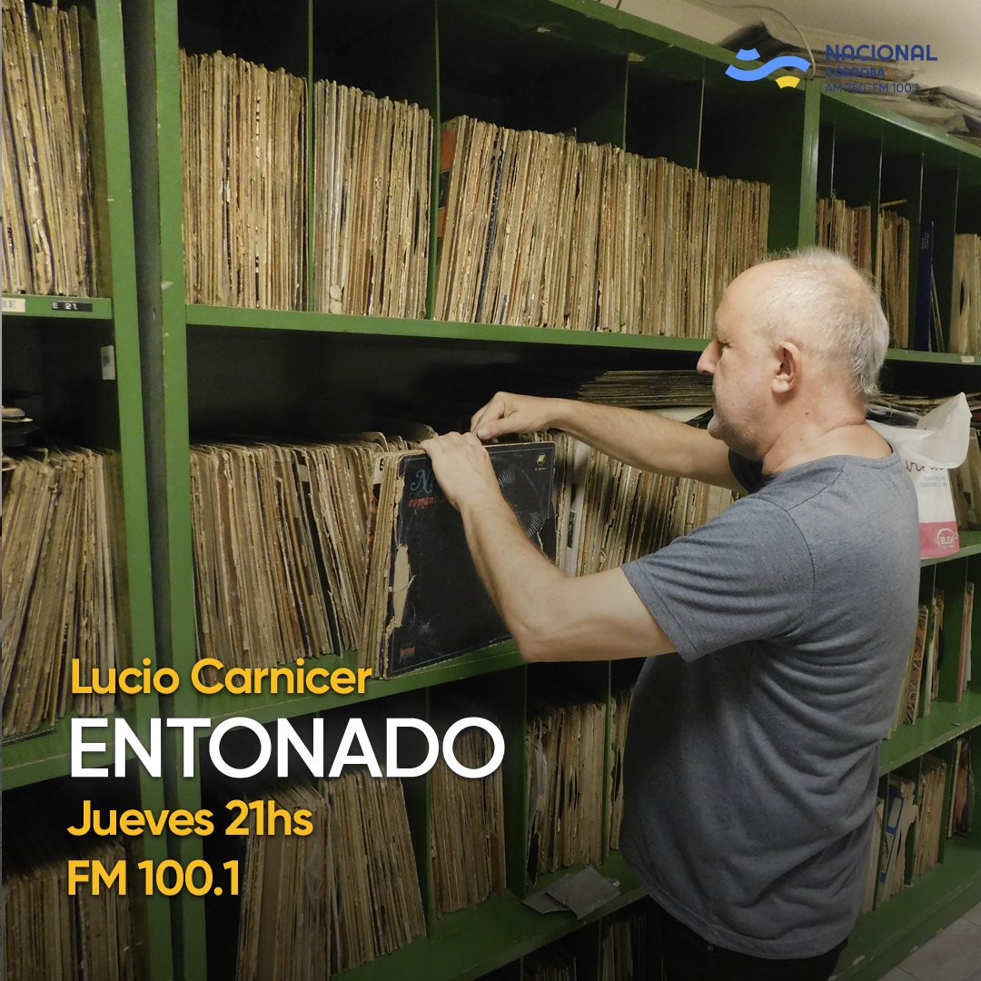 NacionalCordoba's tweet photo. #COMIENZA #ENTONADO con Lucio Carnicer por la FM 100.1 Nacional Córdoba.
➡️Sumate a la programación de la FM de Nacional Córdoba⬅️
📻FM 100.1
🖥️⬇️
https://t.co/0hkOy7G9KR
📱Descarga la APP https://t.co/A0X7IJwGSj https://t.co/dDvTPMUezS