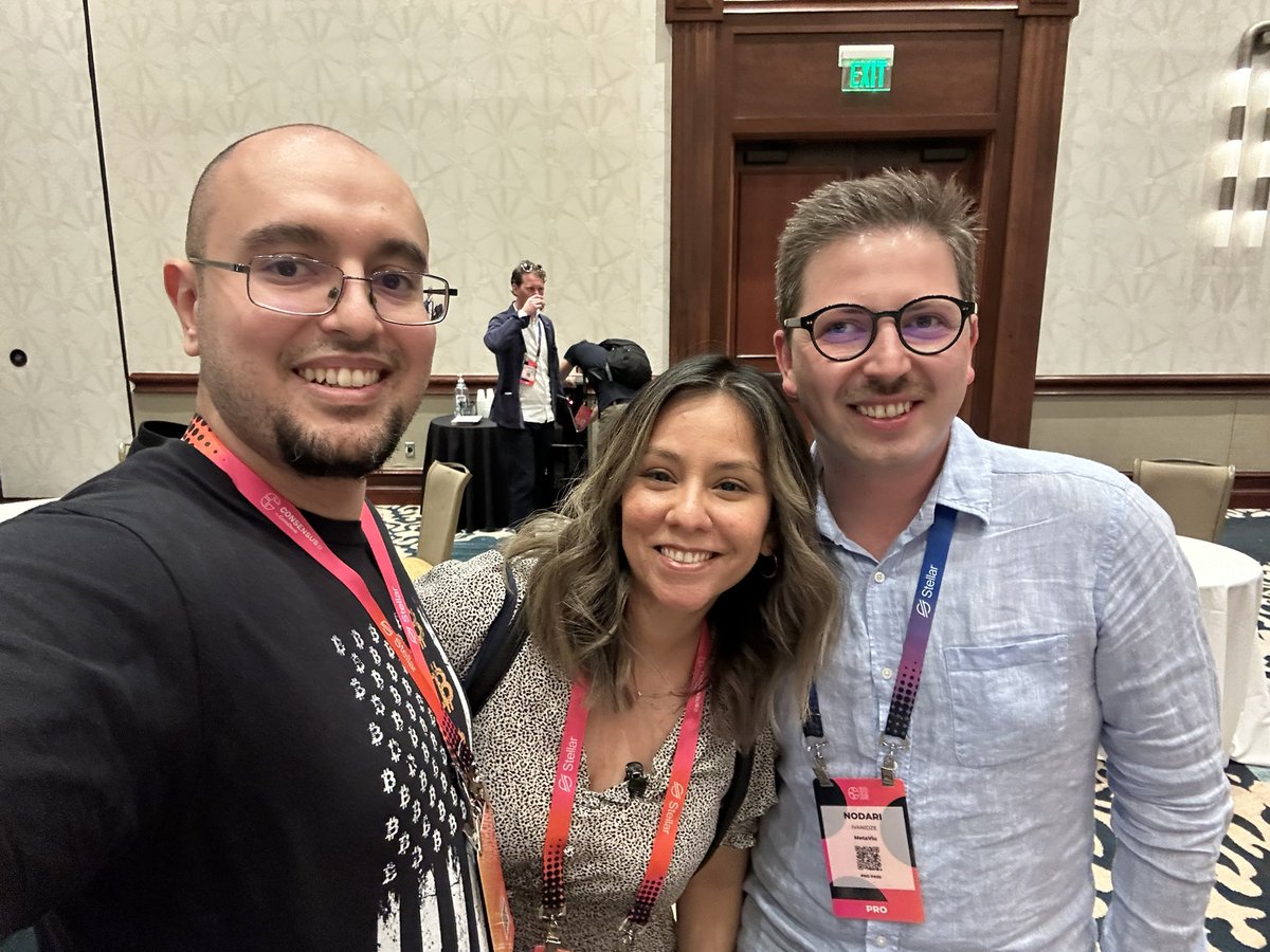 We met up with the cofounder of <a href="/meta_viu/">MetaViu</a> while in <a href="/consensus2023/">#Consensus2023</a>! 

<a href="/nodo_metaviu/">Nodo</a> is an early pioneer of the metaverse!

Happy to meet up finally.