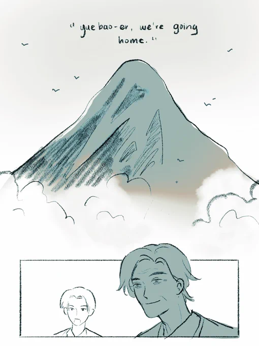 #priest太岁 HAPPY BIRTHDAY XI SHIYONG..!! heres a quick comic about going home. i couldnt spend as much time as id like on it but i hope the feelings come across! (1/2) 