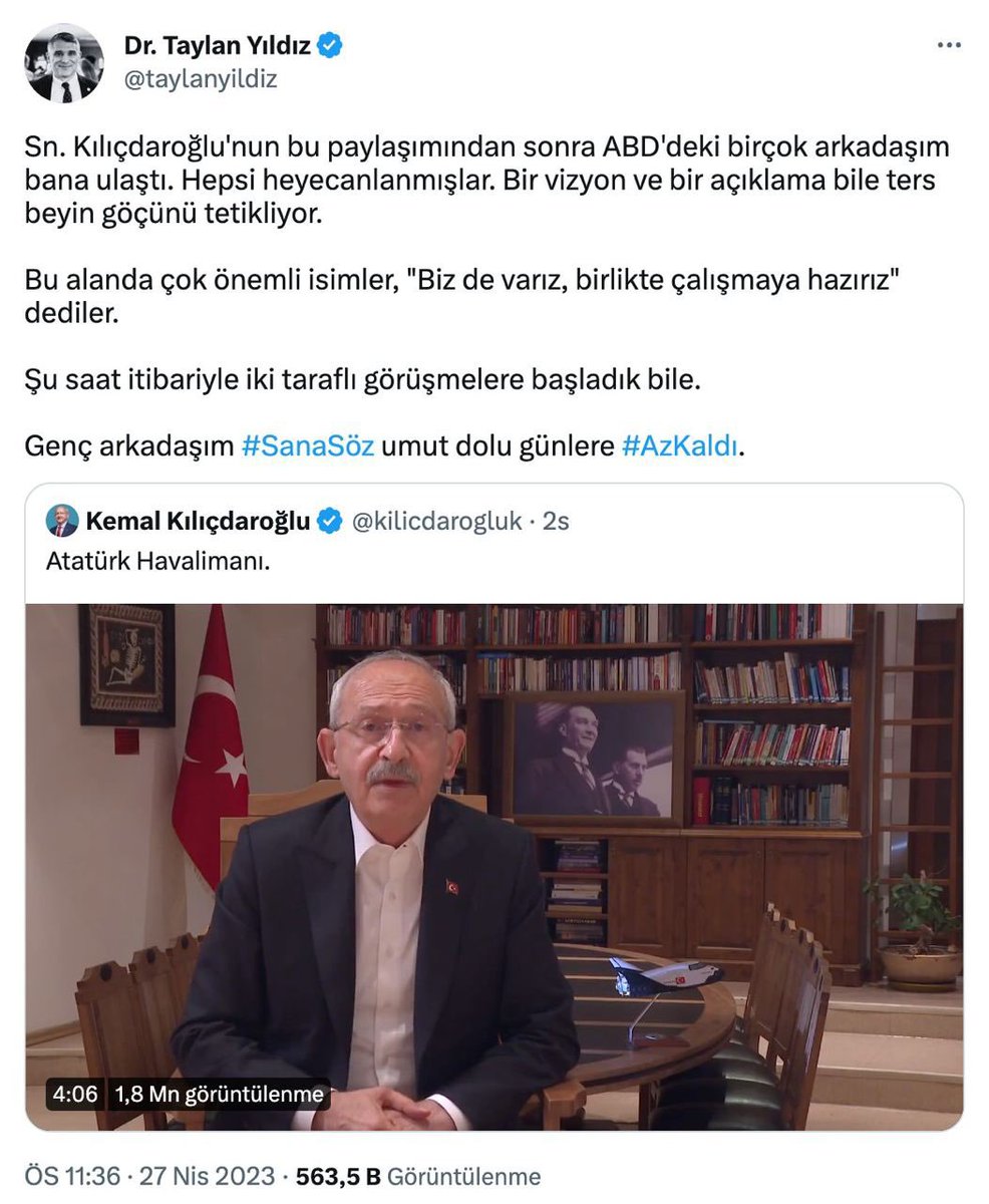 Bakın Kemal Kılıçdaroğlu sadece ezik değil aynı zamanda Amerika’ya köle olmuş biridir. Nedenini anlatayım.

Kemal Kılıçdaroğlu'nun "Atatürk Havalimanı'nı birlikte havacılık-uzay merkezi yapacağız" dediği Özmen ailesi ve Sierra Nevada şirketi CIA’ye elektronik, istihbarat