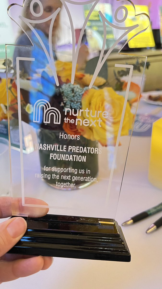 We are so honored to receive the Rise Award from <a href="/NurtureTheNext/">Nurture the Next</a> tonight! We are proud to work with such an incredible organization that works to improve the lives of children and families in our community 💚🤍