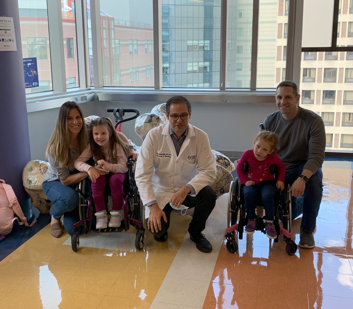 LillyandBlair's tweet photo. Thankful to @DariusFakhari and the team at @BostonChildrens for their insight, knowledge and compassion. #raredisease #spg4 #lillyandblair https://t.co/TqCNhV1cnQ