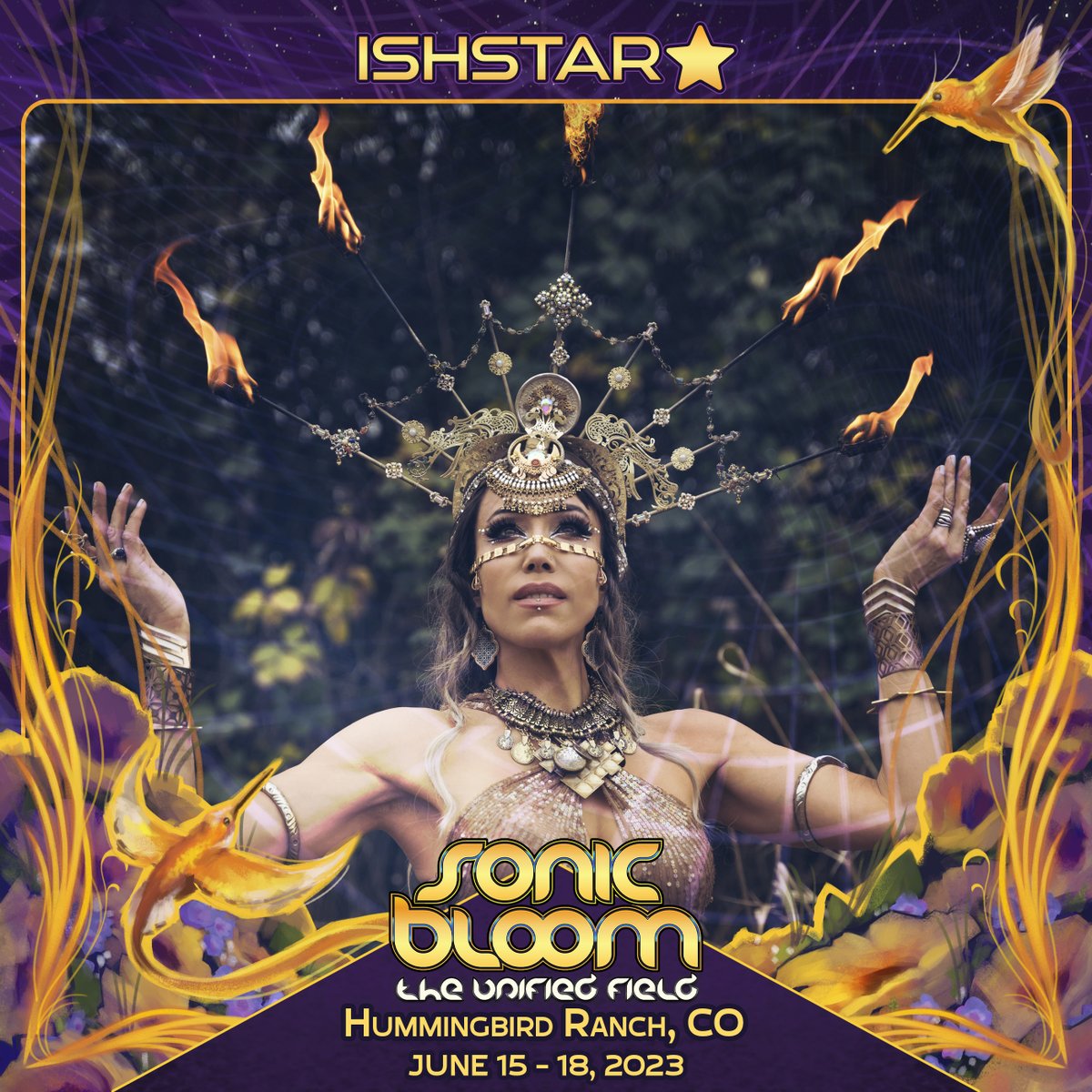 SONIC_BLOOM's tweet photo. Announcing the phase-1 Performance Art Lineup!
https://t.co/T5WjiPPmCx

#SONICBLOOM #FestivalPerformers #FireDancers #Aerialists https://t.co/JaOD1v8xTq