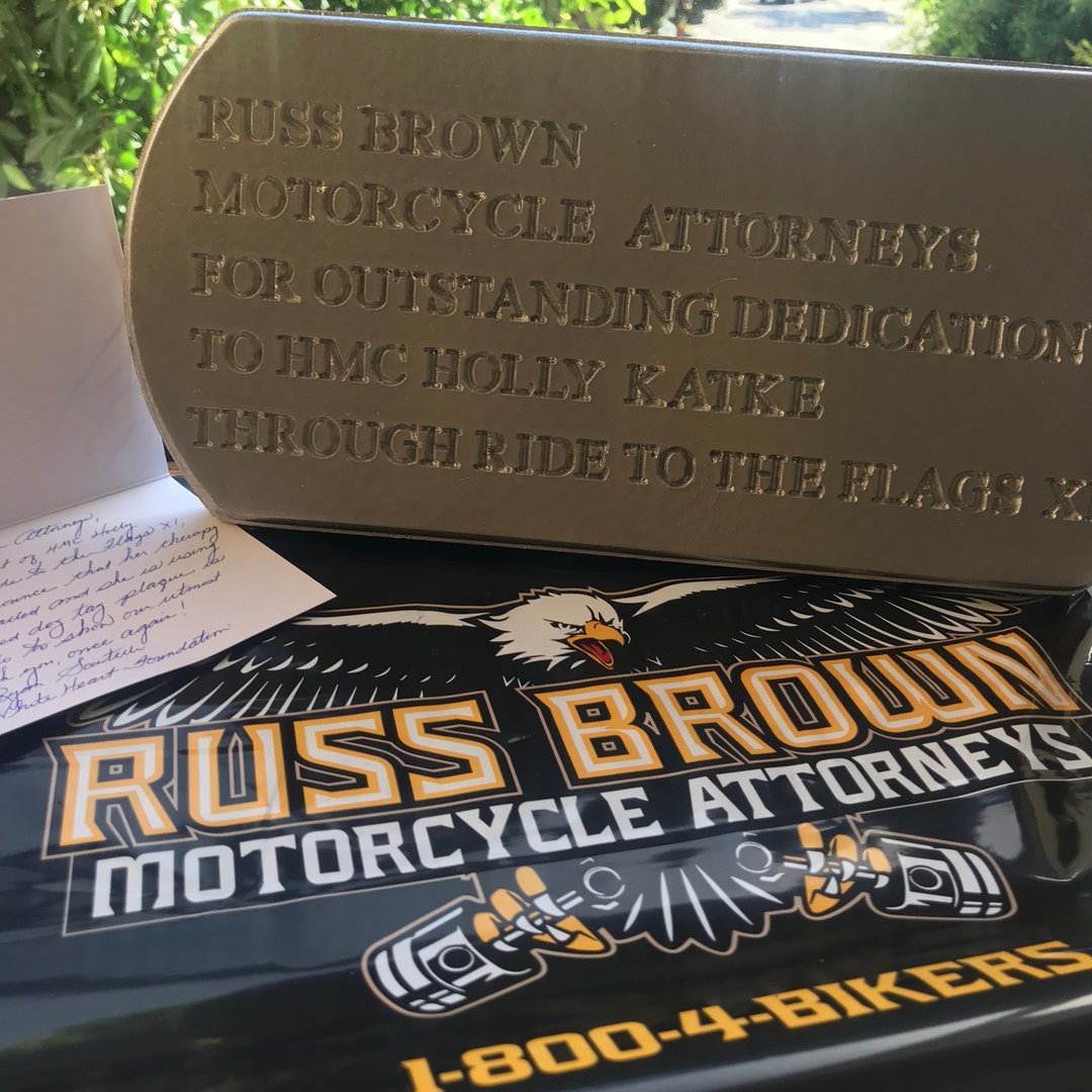 RussBrownAttrny's tweet photo. We keep all of the gifts our friends send us, like this one from the @whiteheart foundation. Thank you! 🫶 https://t.co/B1BQD0zMqH