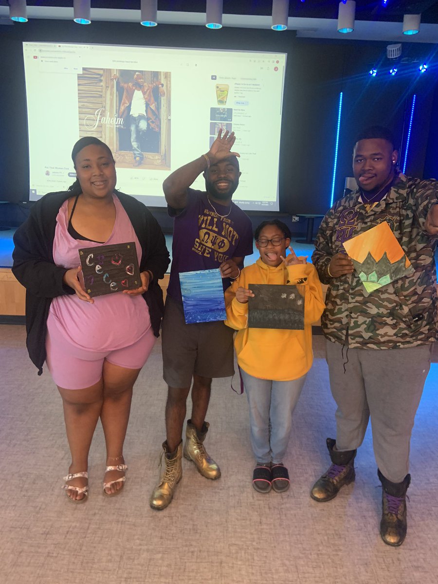The_Boot_Bruhz's tweet photo. Thank you to everyone who supported “Painting With The Ques” . We Truly appreciate you all https://t.co/lFvus7XRSF
