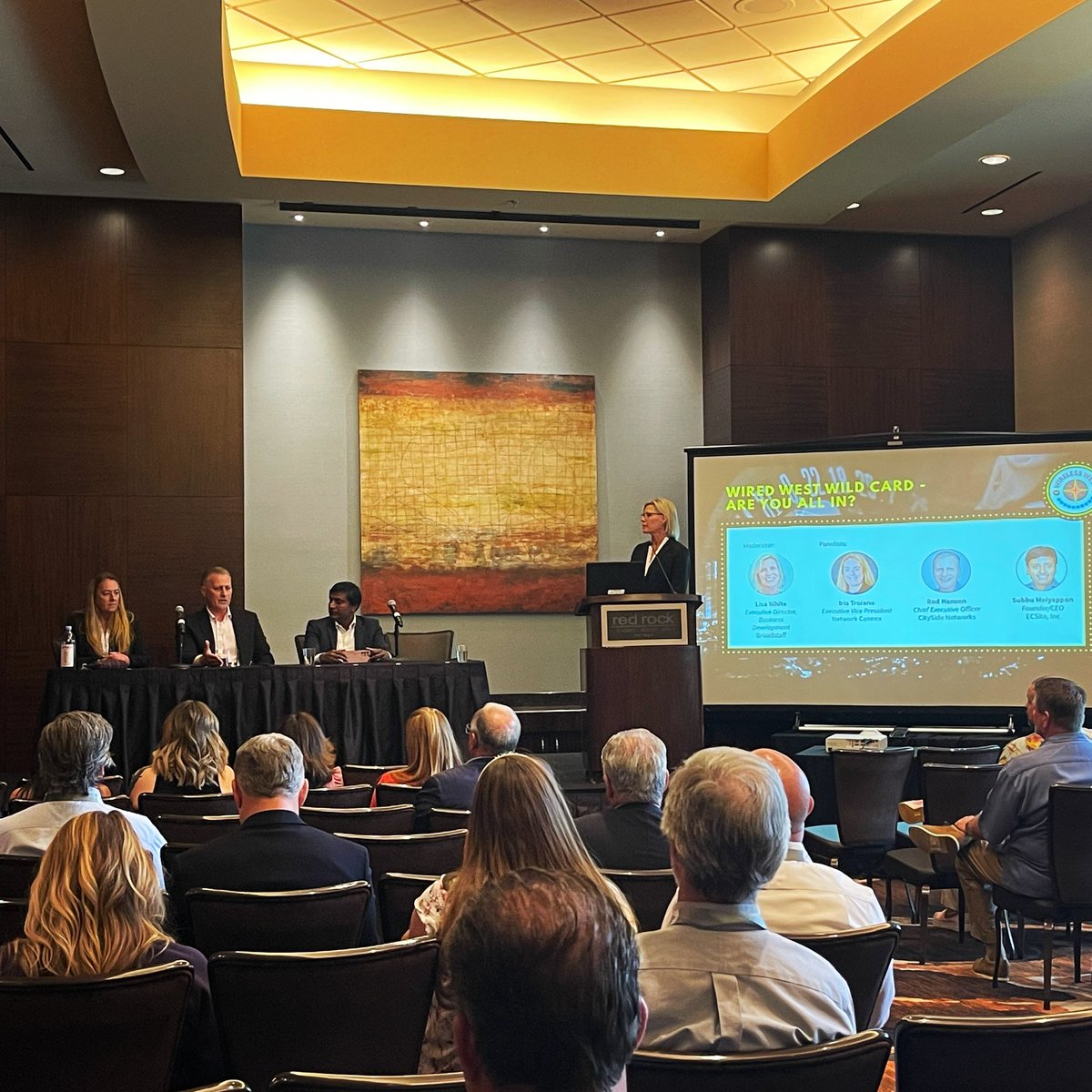 wireless_west's tweet photo. Get ready to stack your fiber chips and go all in with Wired West Wild Card - the ultimate game changer in the wireless industry! Join us for an electrifying session moderated by Lisa White, Executive Director of Business Development at @Broadstaff_ #FiberGaming #WirelessWest2023 https://t.co/Ekwq7ccN1W
