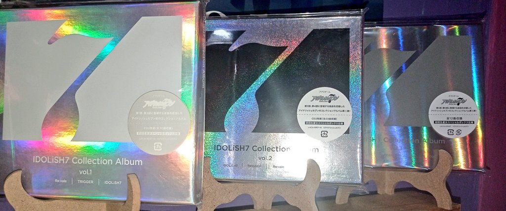 Clauvizuet's tweet photo. 🫶🫶🫶
#IDOLiSH7 #CollectionAlbum #アイナナ https://t.co/UUl5SRPuW3