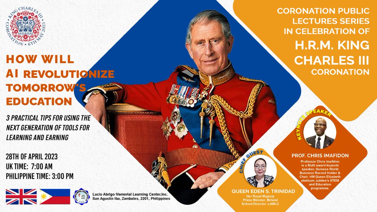 7 AM UK
2PM Manila Philippines 
Webinar on AI in education link is us02web.zoom.us/meeting/regist…

<a href="/EDENTRINIDAD/">EDEN  S. TRINIDAD</a>