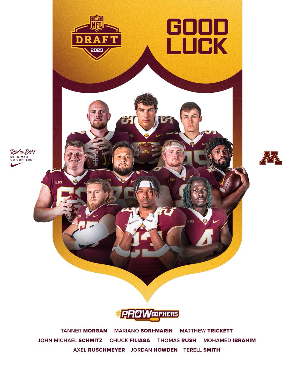 Wishing all our Gophers the best of luck moving on to the next level!! #RTB #HYPRR #SkiUMah