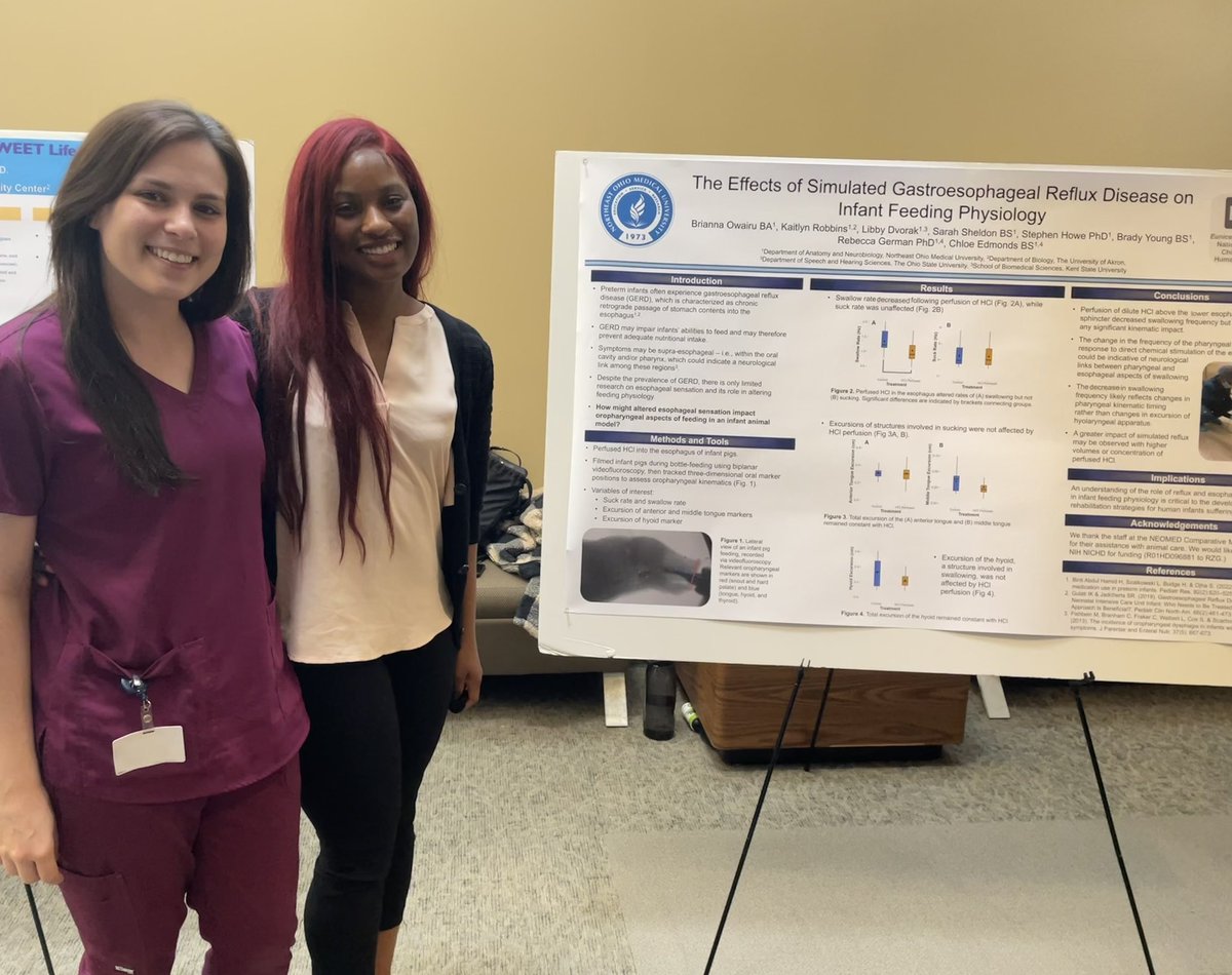 chloeedmonds7's tweet photo. It’s been so great to serve as a co-PI to Brianna O. for her Master in Foundations of Medicine capstone project! She has done an excellent job working in our lab for the past couple of months. @NEOMEDedu #ThisIsNEOMED https://t.co/jesvlORxQh