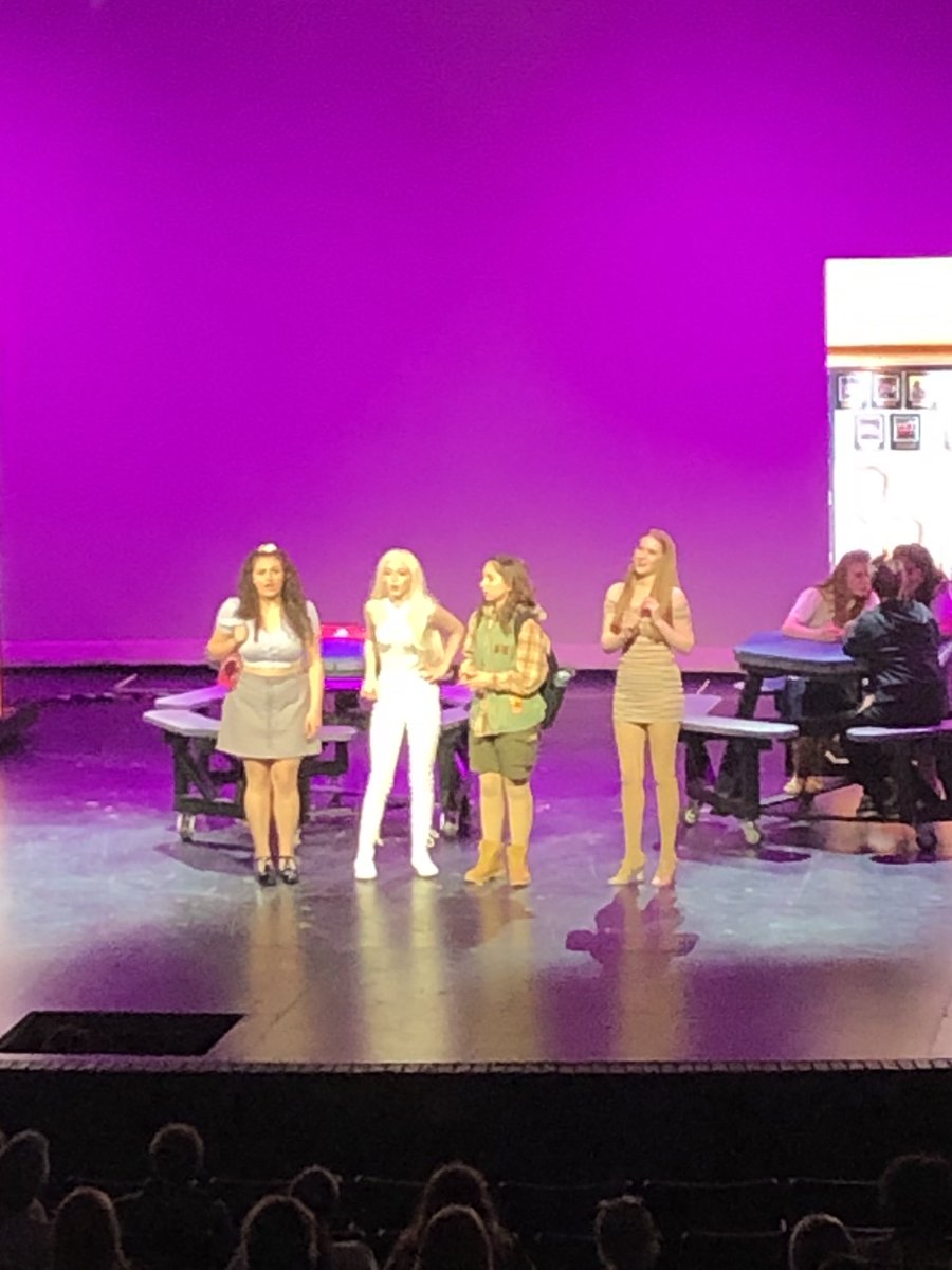 NNHSposey's tweet photo. NNHS presents Mean Girls the musical the week!! #driventoperform https://t.co/cVLUThGPhp