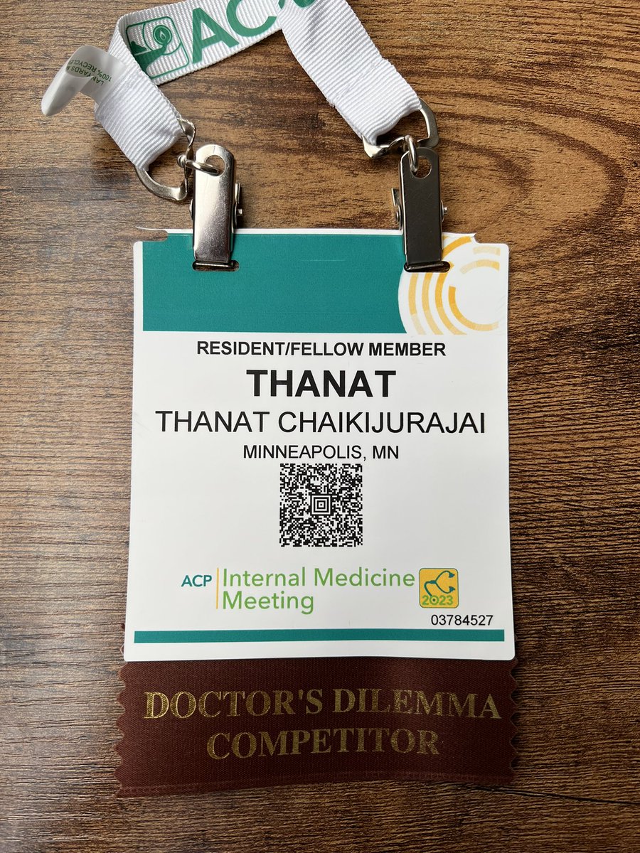 Thanat Chaikijurajai, MD (@tchaikijurajai) on Twitter photo So honored to have represented the state of MN and @umnmedresidency for the 2023 National ACP Doctor's Dilemma Competition <a href="/ACPIMPhysicians/">ACP</a> with Sara and <a href="/TesfaEr/">Tesfatsiyon Ergando, MD</a>. We did our best! Greatly appreciate support from our attendings, residency program and <a href="/mn_acp/">MN ACP Chapter</a>. #ACP2023 #UMN So honored to have represented the state of MN and @umnmedresidency for the 2023 National ACP Doctor's Dilemma Competition <a href="/ACPIMPhysicians/">ACP</a> with Sara and <a href="/TesfaEr/">Tesfatsiyon Ergando, MD</a>. We did our best! Greatly appreciate support from our attendings, residency program and <a href="/mn_acp/">MN ACP Chapter</a>. #ACP2023 #UMN