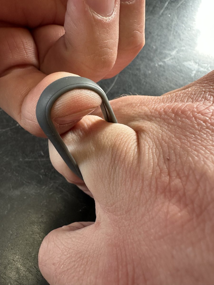 steeves11's tweet photo. Just a reminder that it’s time to take off the solid wedding ring and put on a silicon one. Spring is busy, don’t get hung up on a piece of equipment. https://t.co/RPrnBsKtkK
