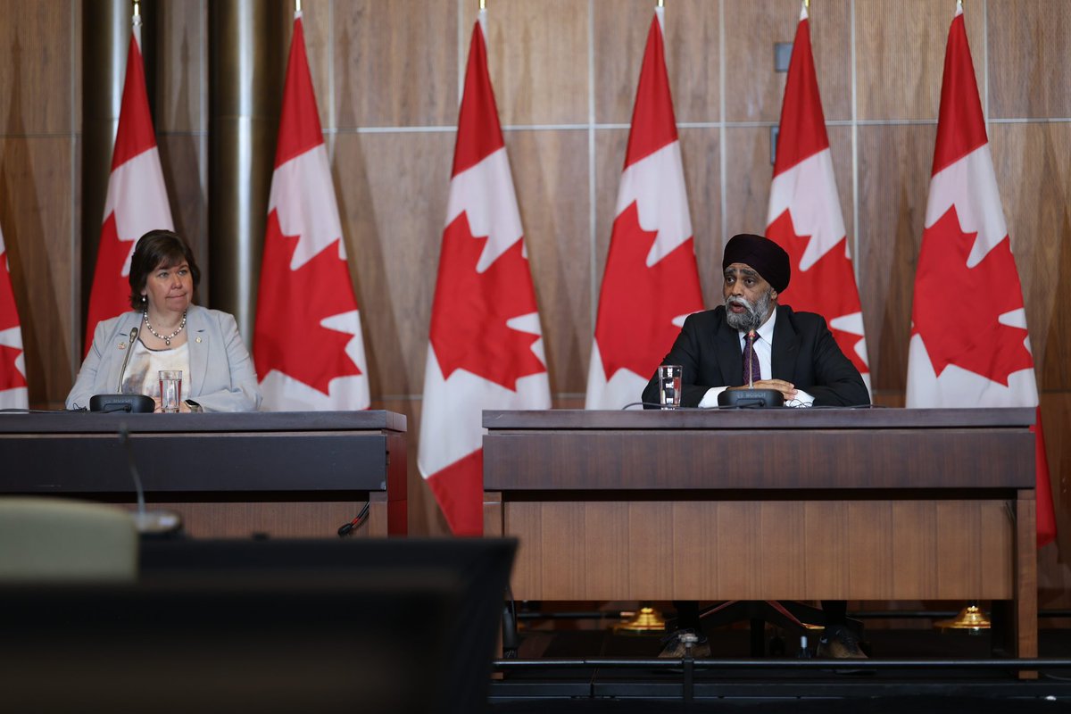 anitavandenbeld's tweet photo. Today I joined @HarjitSajjan and @KayabagaArielle to announce $195 million for the expansion and extension of the Women’s Voice and Leadership program. This provides much needed funding to global grassroots women’s rights organizations, peacebuilders, women human rights defenders and young feminists. #FIAP #WomenHumanRights