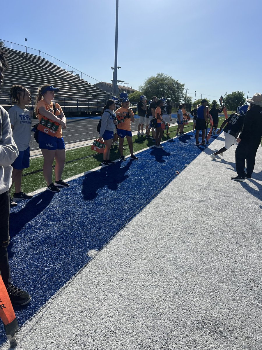 thssportsmed's tweet photo. Successful 1st week of Spring Football; ATS and candidates have been working hard each day! #Lugnuts https://t.co/yUPHHMNotz