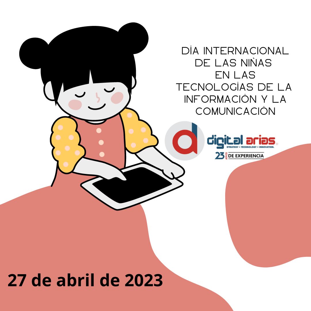 DigitalArias's tweet photo. Día Internacional de las Niñas en las Tecnologías de la Información y Comunicación. https://t.co/dpXSbBRXVh
