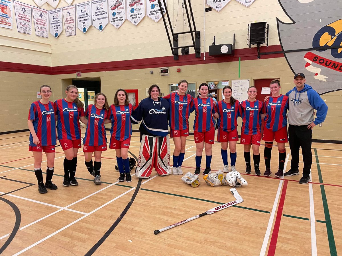 Congratulations to our Girls Ball Hockey Team! Regional champions! We are looking forward to hosting Provincials. @schoolsportsnl