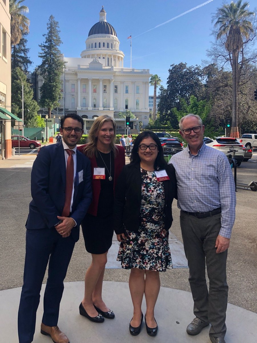 Loved spending the day at our state capitol with @CaliforniaACC representatives from @CedarsSinaiMed @CedarsCards #LobbyDay