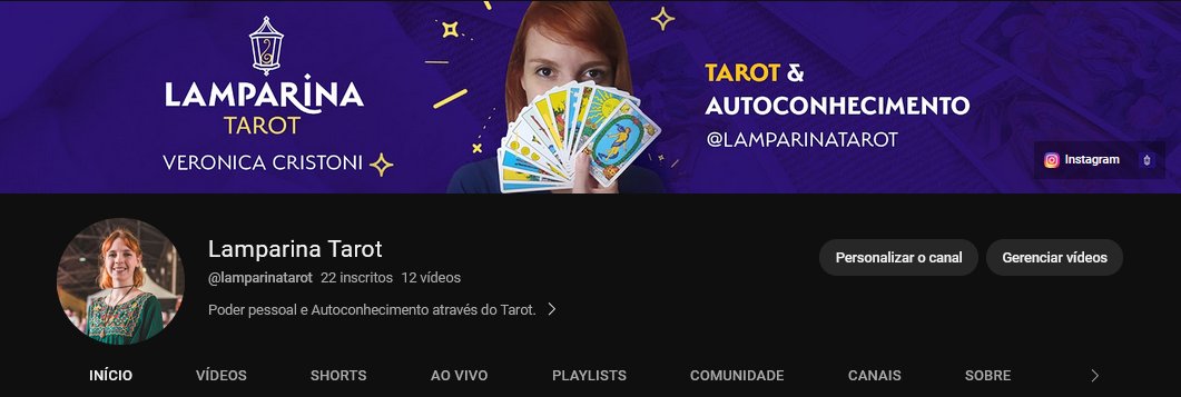 lamparinatarot's tweet photo. É OFICIAL! 😍
Agora teremos vídeos regulares no canal do youtube Lamparina Tarot, além das lives semanais que são transmitidas por lá e também no insta! #tarot #youtube #live https://t.co/mgAjriYBXa