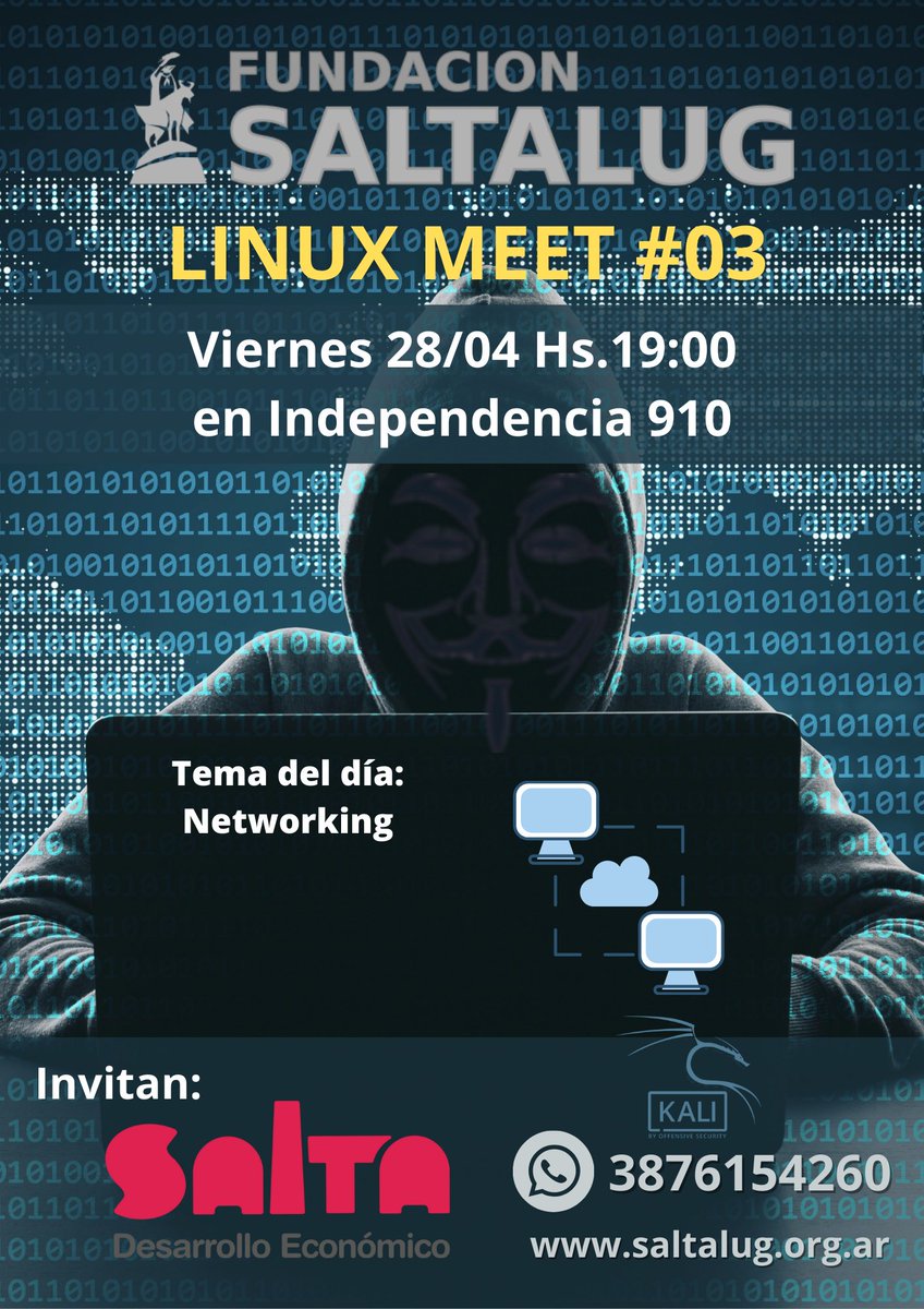 Comunidad SaltaLUG tweet media