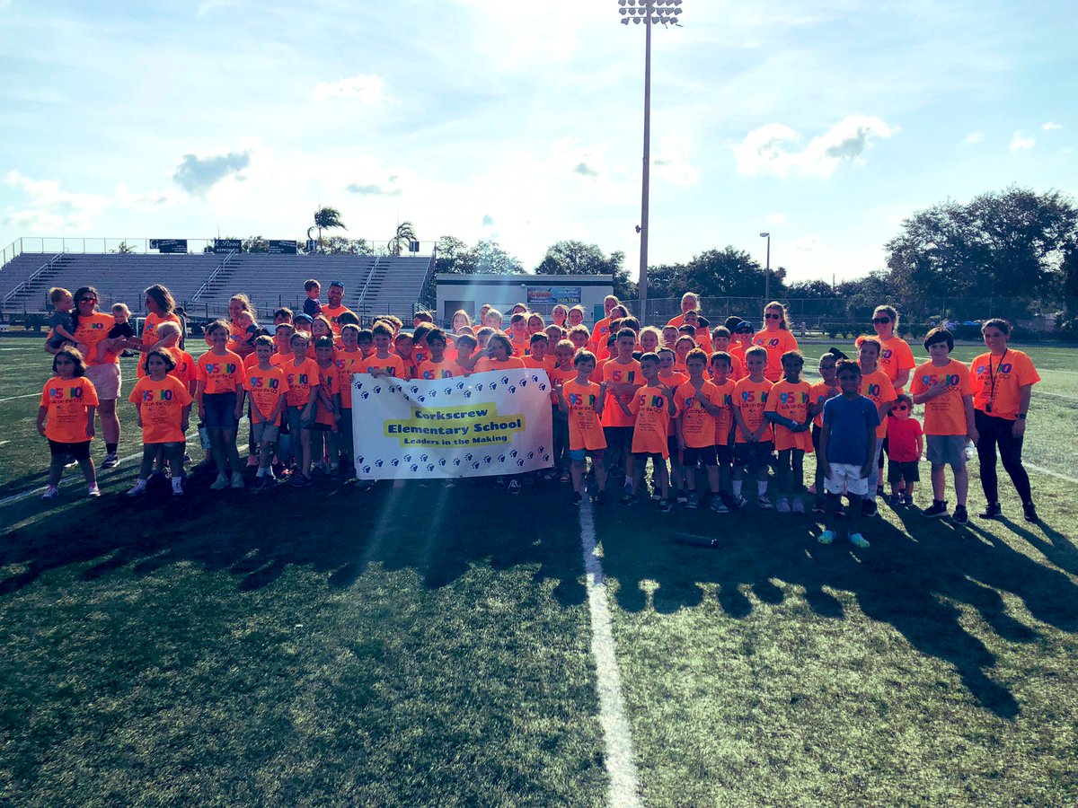 So very proud of all of these athletes that qualified for the Final Mile Race by completing at LEAST 25 miles at our KOTG running program! <a href="/CESCorkyBear/">Corkscrew Elementary</a> <a href="/HealthyKidsCC/">Safe&HealthyChildren</a> <a href="/CoachBrecht/">Samantha Brecht</a> <a href="/collierschools/">Collier County Public Schools</a> <a href="/ccpsDRIVE2BFIT/">ccpsDRIVE2BFIT</a> <a href="/miss_stricker/">Jessica Stricker</a> <a href="/CESlovesbooks/">CES Media Center</a> <a href="/MissBrownFL1/">Miss Brown</a> <a href="/FranzThirdCES/">Christine Franz</a>