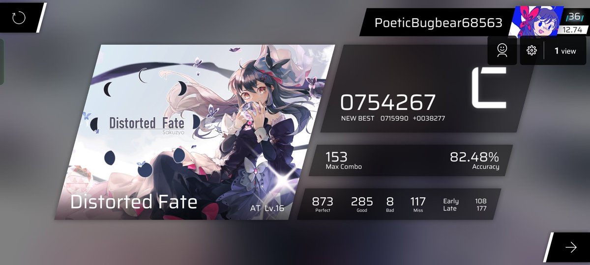 0xRavilx0's tweet image. #Phigros #thumb #scoreup #親指勢