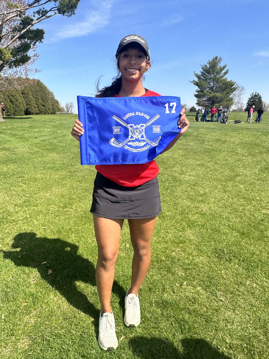 ⁦<a href="/LKlaessy/">Laura Klaessy</a>⁩ finished 17th ⁦<a href="/MHSBobcatGolf/">Ⓜ️arshalltown Golf</a>⁩ Invite, earning her 3rd flag in 3 years. Proud coach (&amp; dad) who played for the Linda Bloom, for whom the tournament is named after. ⁦<a href="/dcgactivities/">DCGACTIVITIES</a>⁩