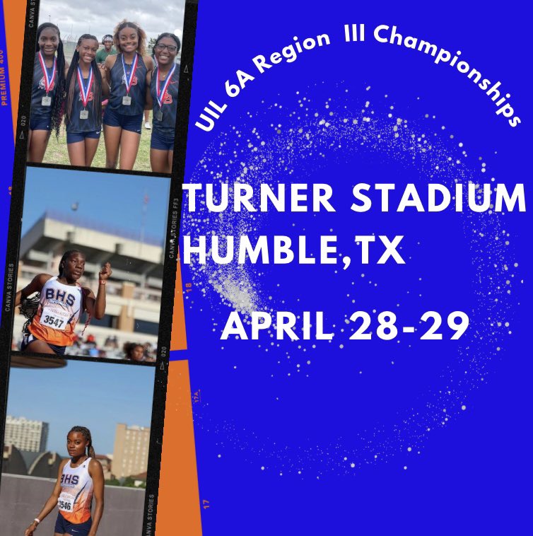 Regional Meet Up Next! 

Amariya Hardeman 
✅100m ✅200m 

✅ 4x100 
Michelle Bakare, Amariya Hardeman, Mandi Kallon, Sera Cole Alt: Kennedy Brown