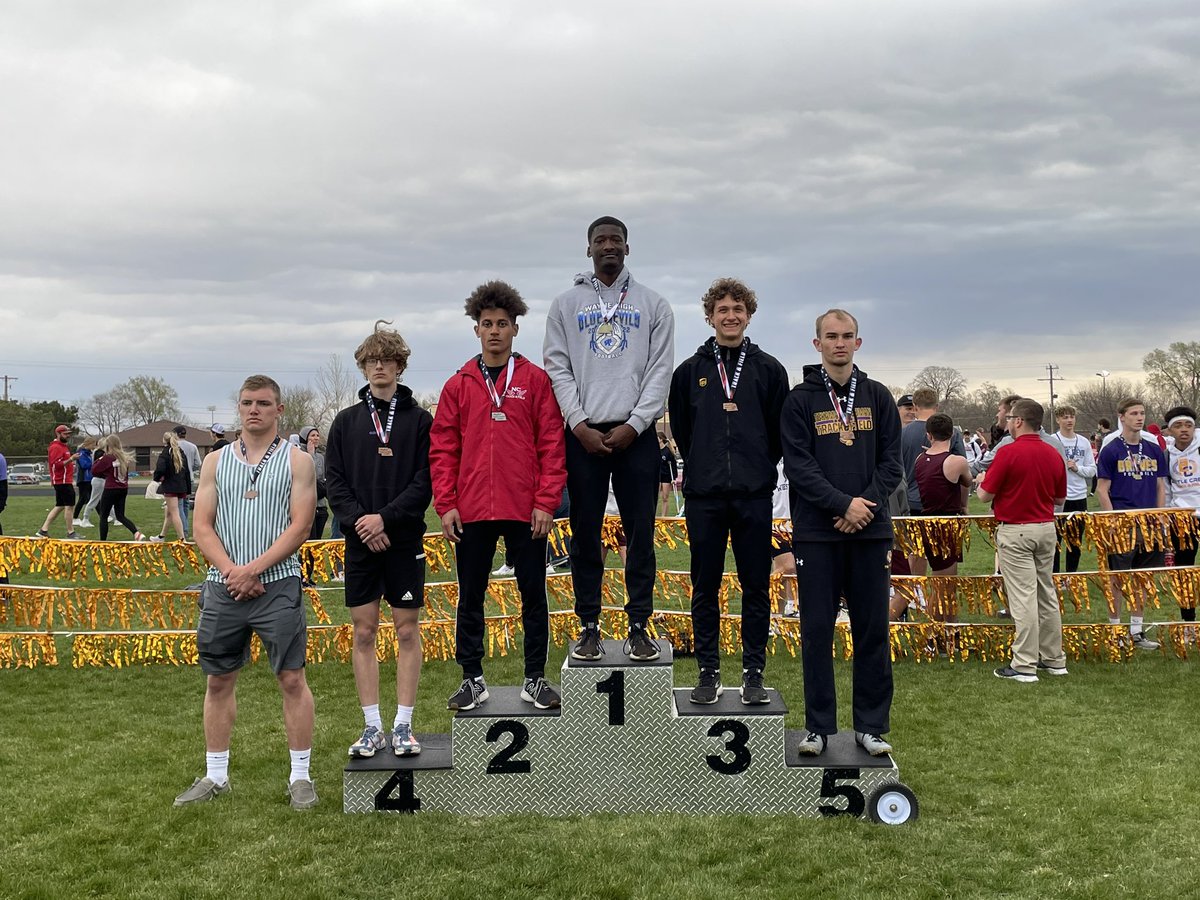 wayne_track's tweet photo. Congratulations to Sedjro Agoumba for placing 1st in the 400m Dash with a time of 51.67!
#WeAreWayne https://t.co/OmUz4Mx8h2