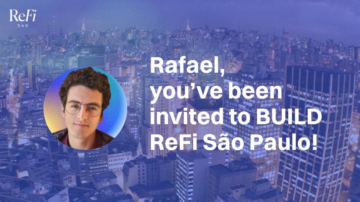 Welcome to <a href="/rafaoliveira_br/">Rafa 🌳</a>! 🌳

Rafael is the co-founder of Booma Dream Ventures which cultivates regenerative business models with social and economic impact to accelerate the transition towards a more fair and regenerative future.

/3