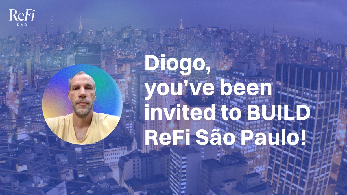 Excited to have you Diogo!

He is the founder of <a href="/agroforestDAO/">AgroforestDAO</a> and is a syntropic agroforestry consultant and educator with a strong calling for local regeneration. 👐

/5
