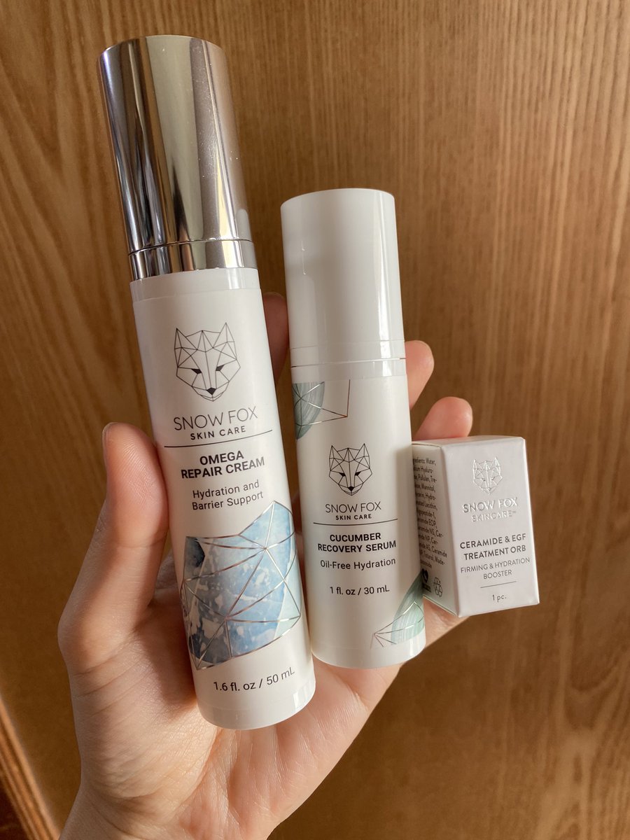 nn0_0nnn's tweet photo. 届きました🫶✨
snow fox skin care🦊

たぶん次から定期便にする😂
1年以上使ってまだしてなかったの面倒くさがりすぎ😂 https://t.co/NghQg9FeJy