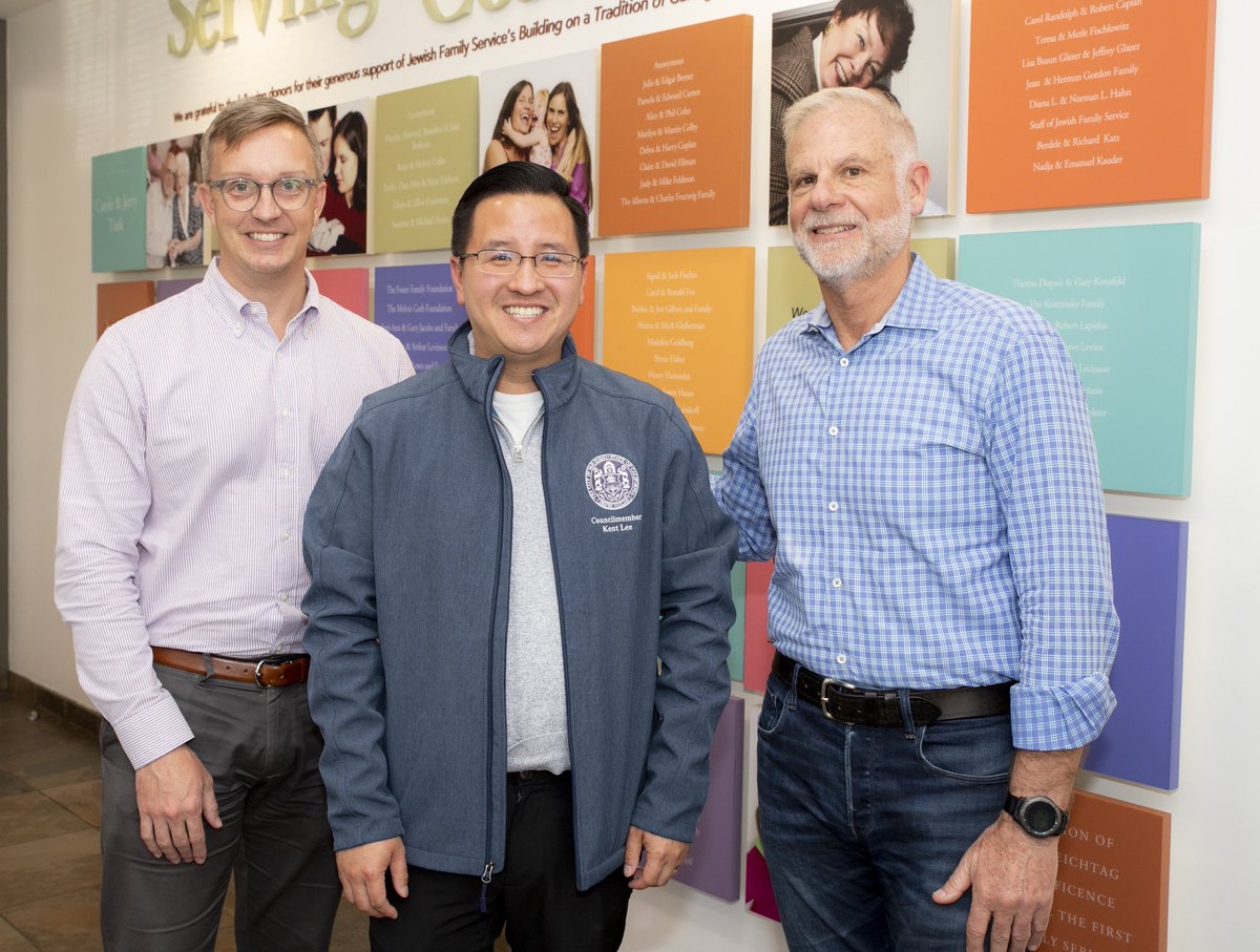 Thank you to our very own District 6 <a href="/CMKentLee/">Councilmember Kent Lee</a> for visiting JFS today! We appreciated the chance to discuss our partnerships with the City of San Diego on Safe Parking and other services and to hear your priorities.