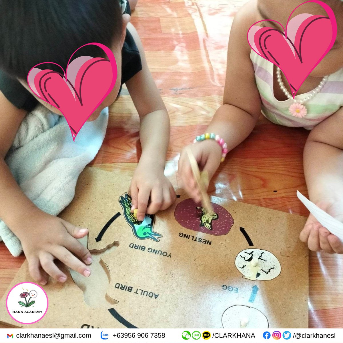clarkhanaesl's tweet image. Discovering the joy of learning in a comfortable and nurturing environment. 🌟🧡 Welcome to HANA Academy, where every child can thrive! #MontessoriEducation #ChildhoodDevelopment #LearningInComfort

👥 FB/TW/IG: @clarkhanaesl 🌸🐻🥰
💬 Kakao/Line/WeChat: CLARKHANA