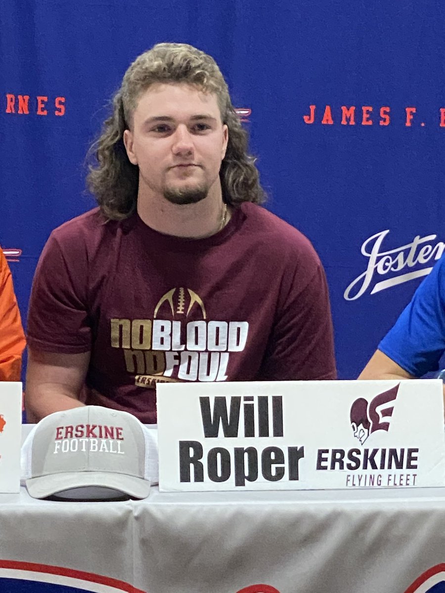 Extremely blessed and excited. Thank you <a href="/FleetFB/">Erskine Football</a> <a href="/CoachCasterlin/">Barry Casterlin</a> @shapboyd