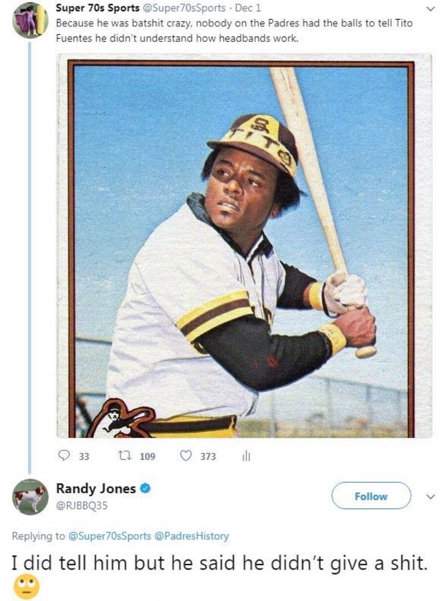 Still arguably my favorite comment on a tweet …