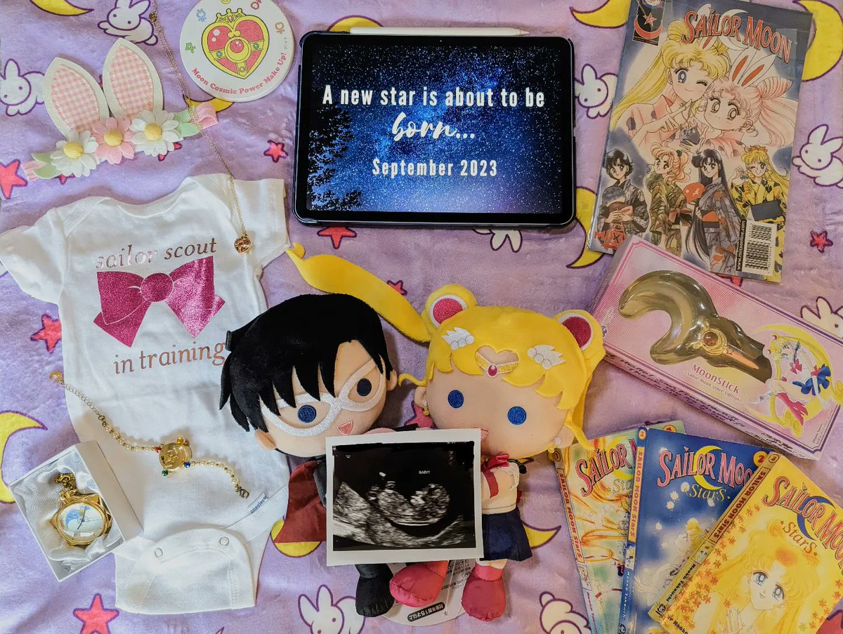 I've been MIA because... 🌙🌠💕🥳
#SailorMoonCosmos #SailorMoonCrystal #sailorscout #babyannouncement #babygirl