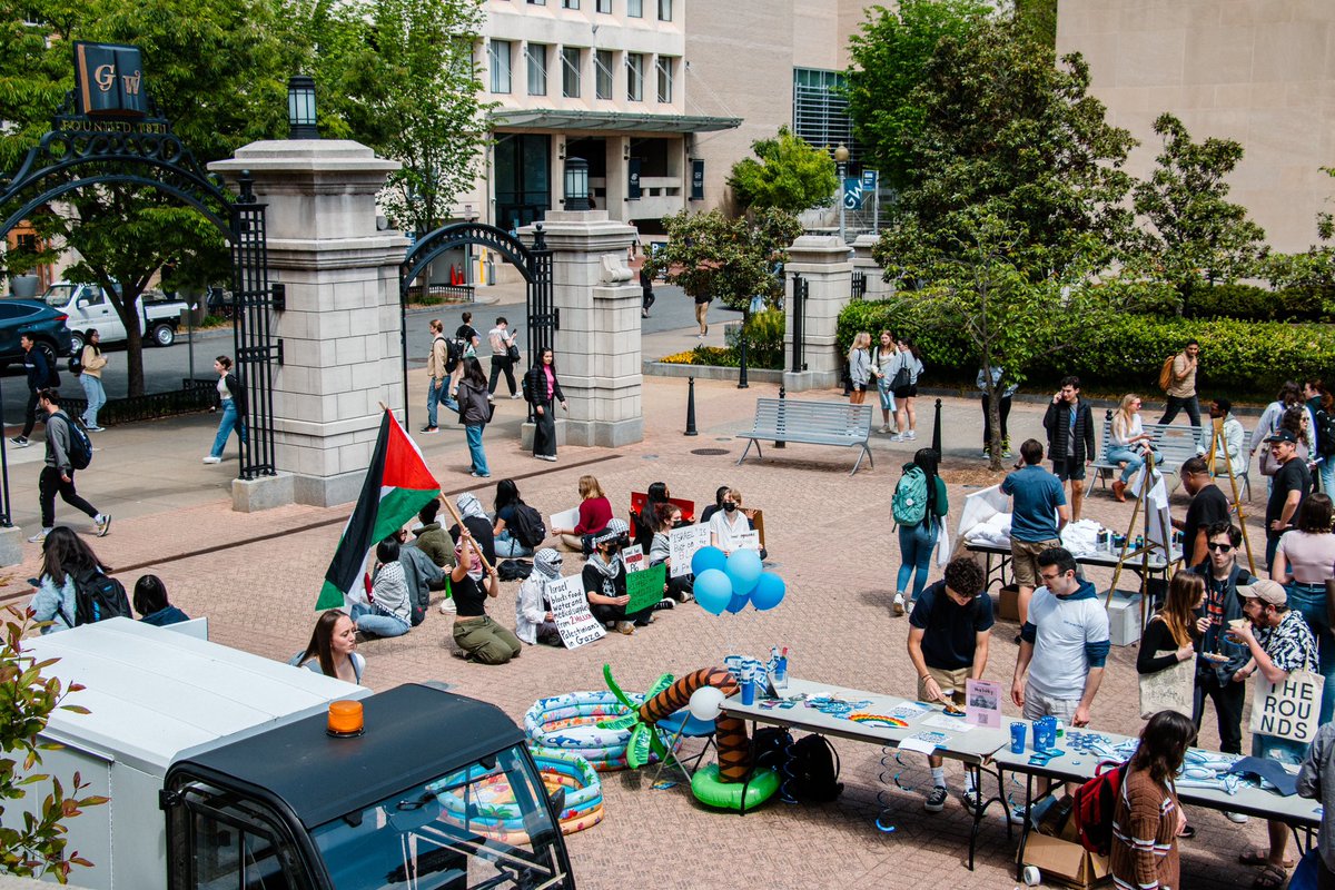 Students for Justice in Palestine at GWU tweet media