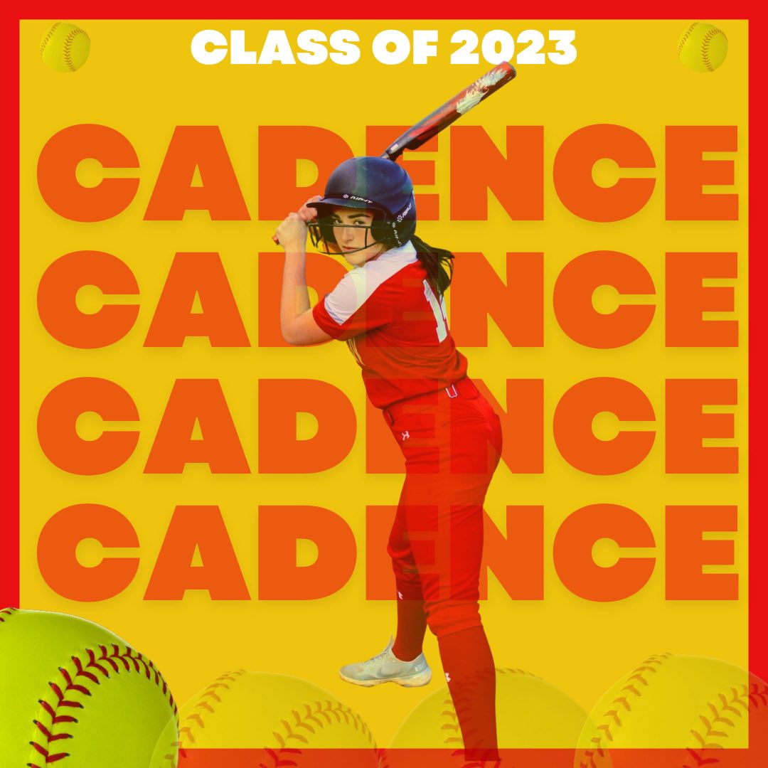 EHS_Softball1's tweet photo. ☆ SENIOR DAY ☆
Captain #14 Cadence Sarni
~Next stop: University of Tampa and will be studying criminal justice and psychology. 
~Cadence’s favorite EHS Softball memory is: “hitting my first homerun against Sayreville last year”. https://t.co/vAbrp9s0EN