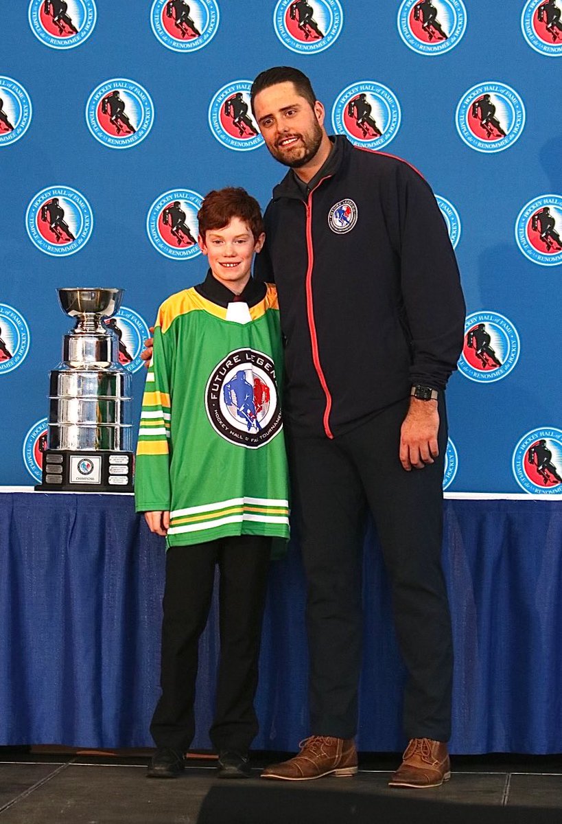 Future Legends Hockey Hall of Fame Tournament! Way to go Edmund!!