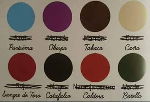 Para los Taurinos los colores se llaman así. ¿Cual te gusta más? #eltoreoysusombra